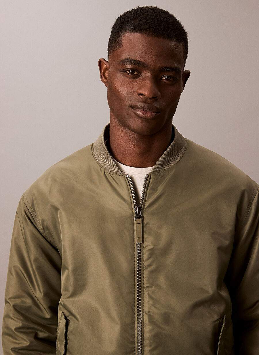 Calvin Klein Jeans Yesil Erkek Bomber Regular Fit Mont Lv04rc526gldy Ls Jeans Hero Bomber — Product image 4 of 6