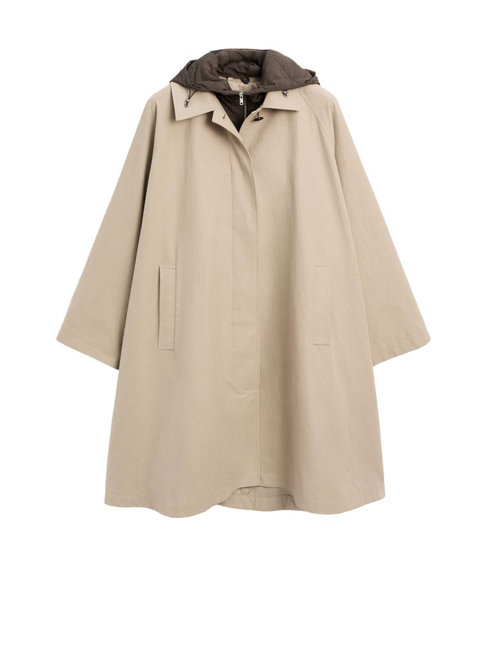 Cape trench coat with hood — Product image 13 of 13