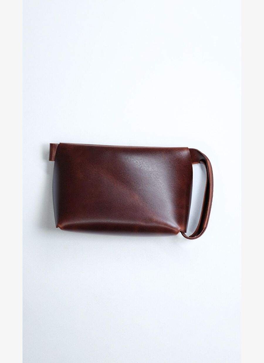 Ori Max Kahverengi Deri Clutch Canta — Product image 1 of 8