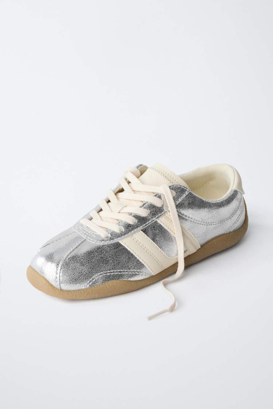 METALLIC SNEAKERS — Product image 3 of 7