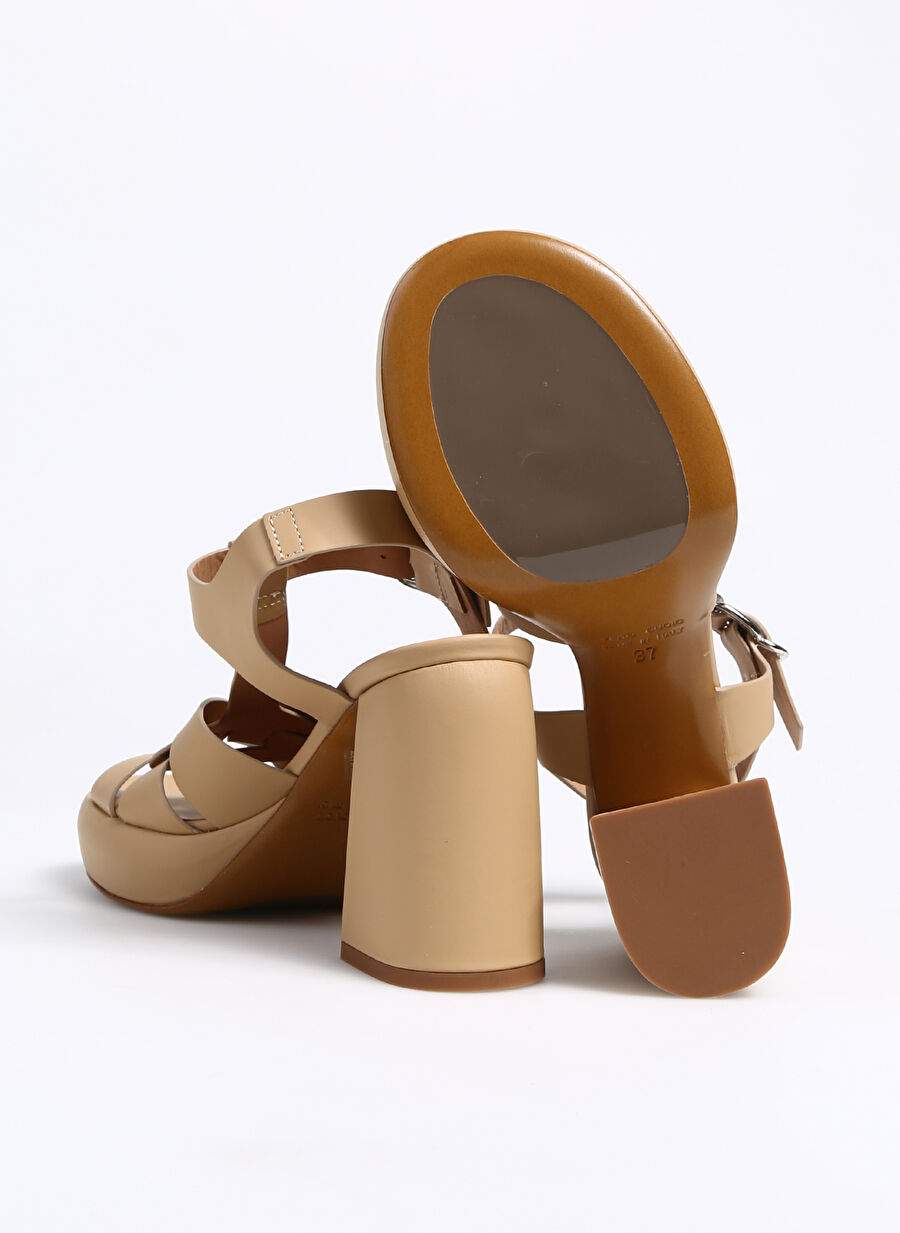 Laura Bellariva Bej Kadın Deri Topuklu Ayakkabı 8990 — Product image 4 of 5