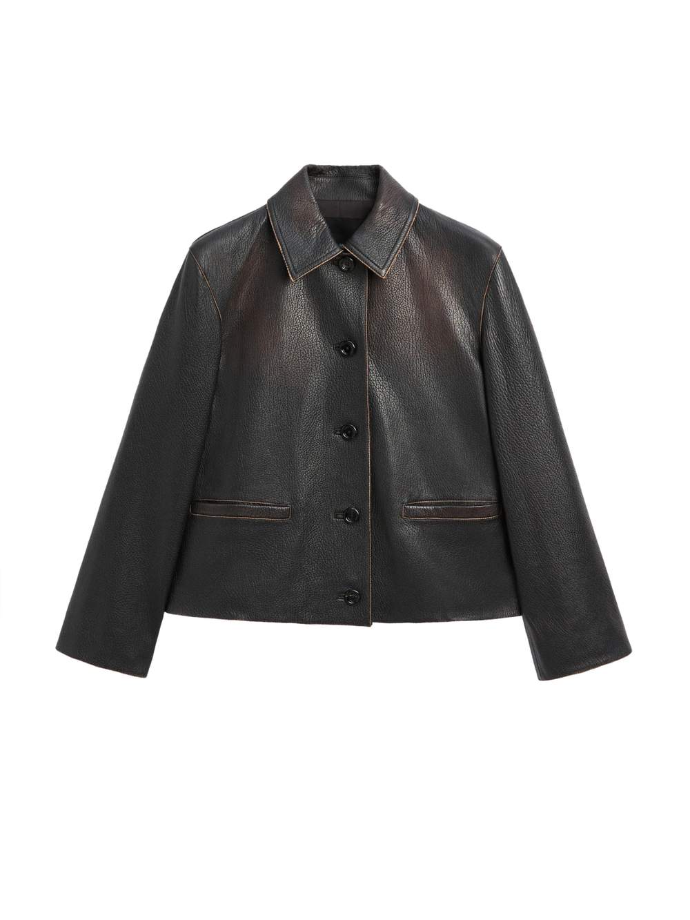 Short nappa leather jacket — Product image 18 of 19