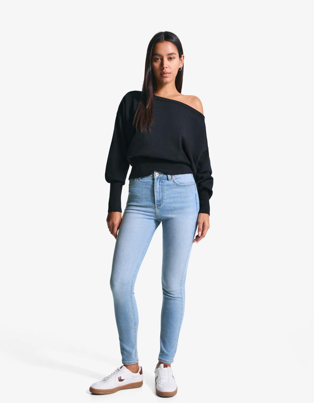 Super high-rise soft skinny jeans — صورة المنتج 3 من 5
