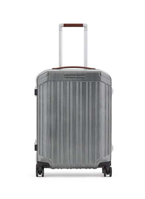 Piquadro Anthracite Unisex Czechs Hard Suitcase BV4425PQLM