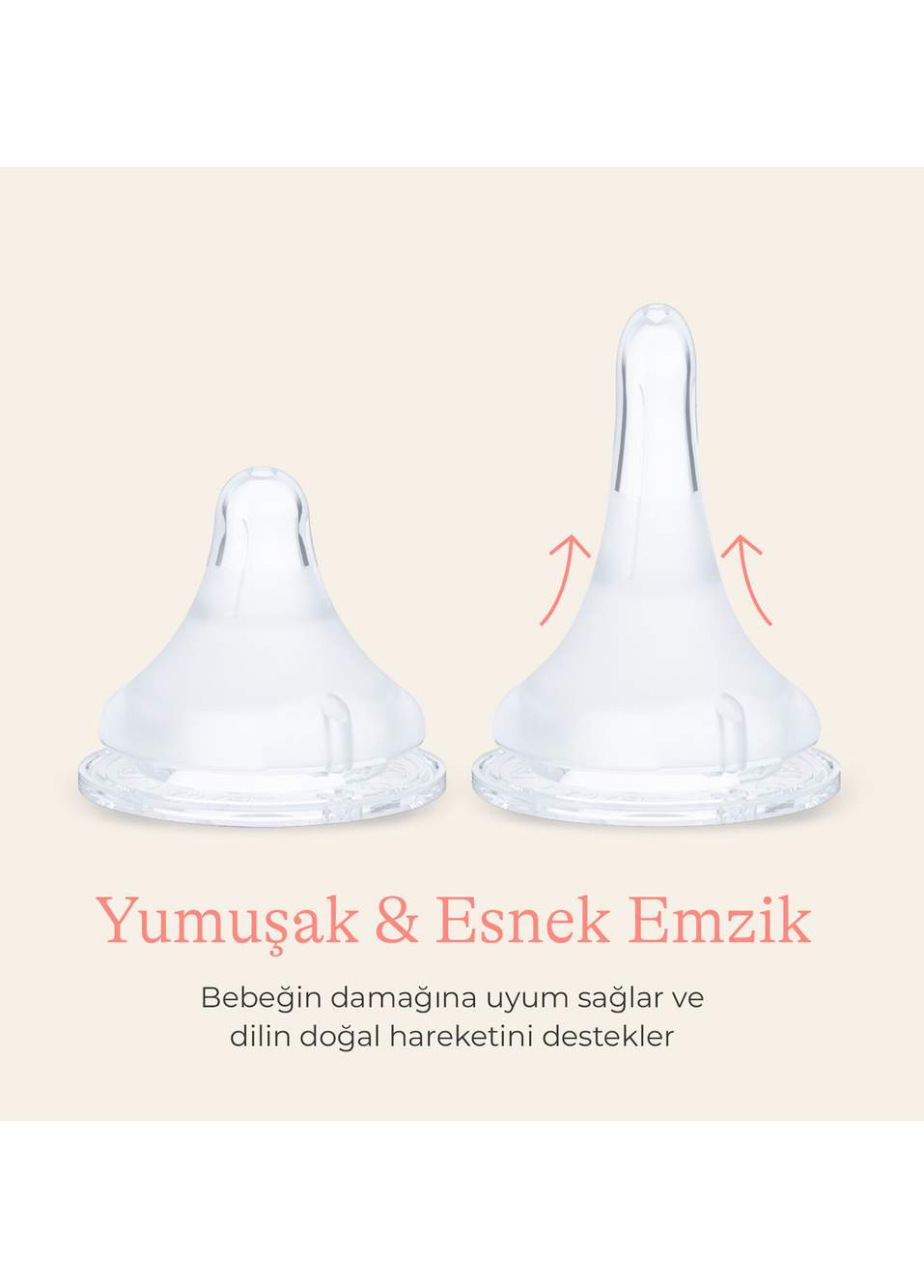 NaturalWave® 1 Ay+ Biberon Emziği Pp 2'li Biberon 160 ml — صورة المنتج 4 من 8