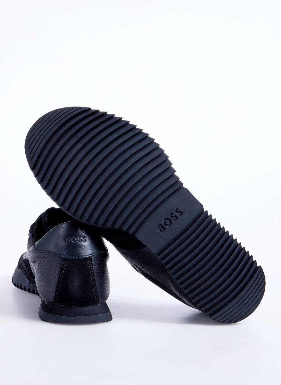 Boss Siyah Erkek Deri Sneaker Careton Lowp Sdltb 10275931 01 — Product image 4 of 5