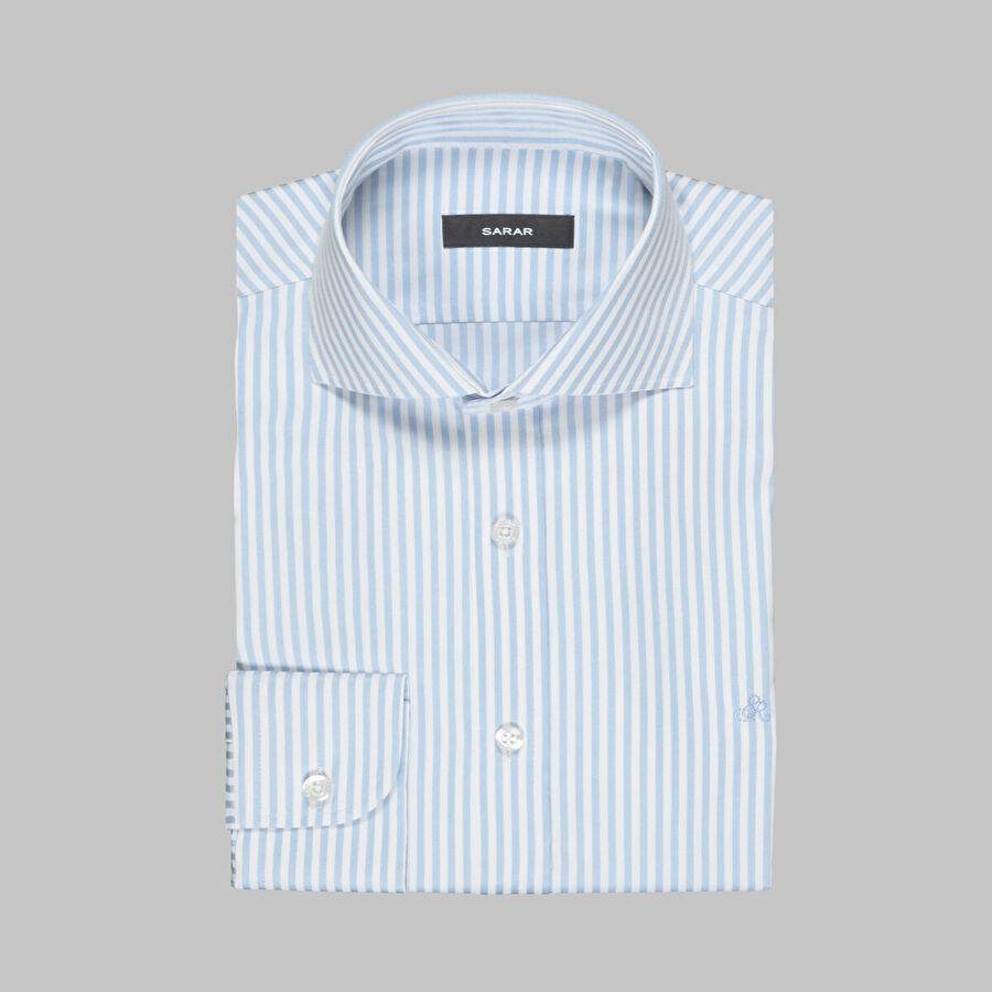 Como Cizgili Mavi Gomlek — Product image 3 of 4