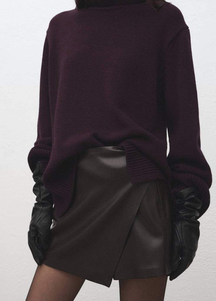 Faux-leather culottes — Product image 13 of 15