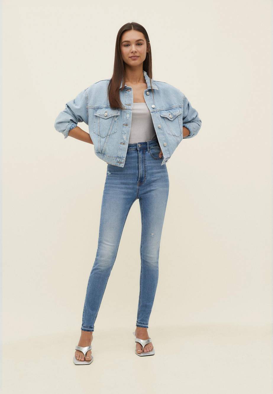 D09 Super high-waist skinny jeans — صورة المنتج 69 من 104