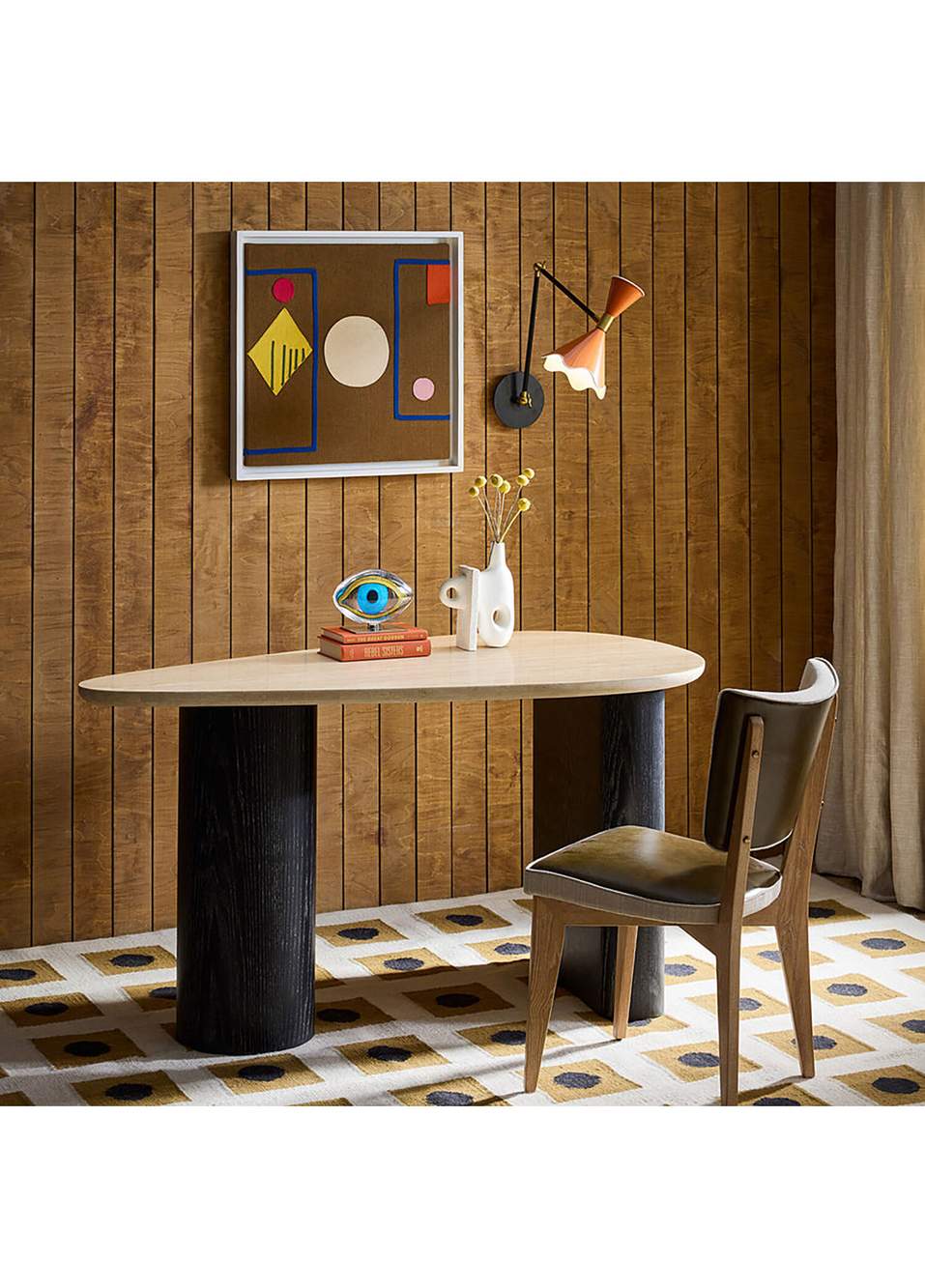 Monterey Shapes Corded Tablo — صورة المنتج 3 من 3