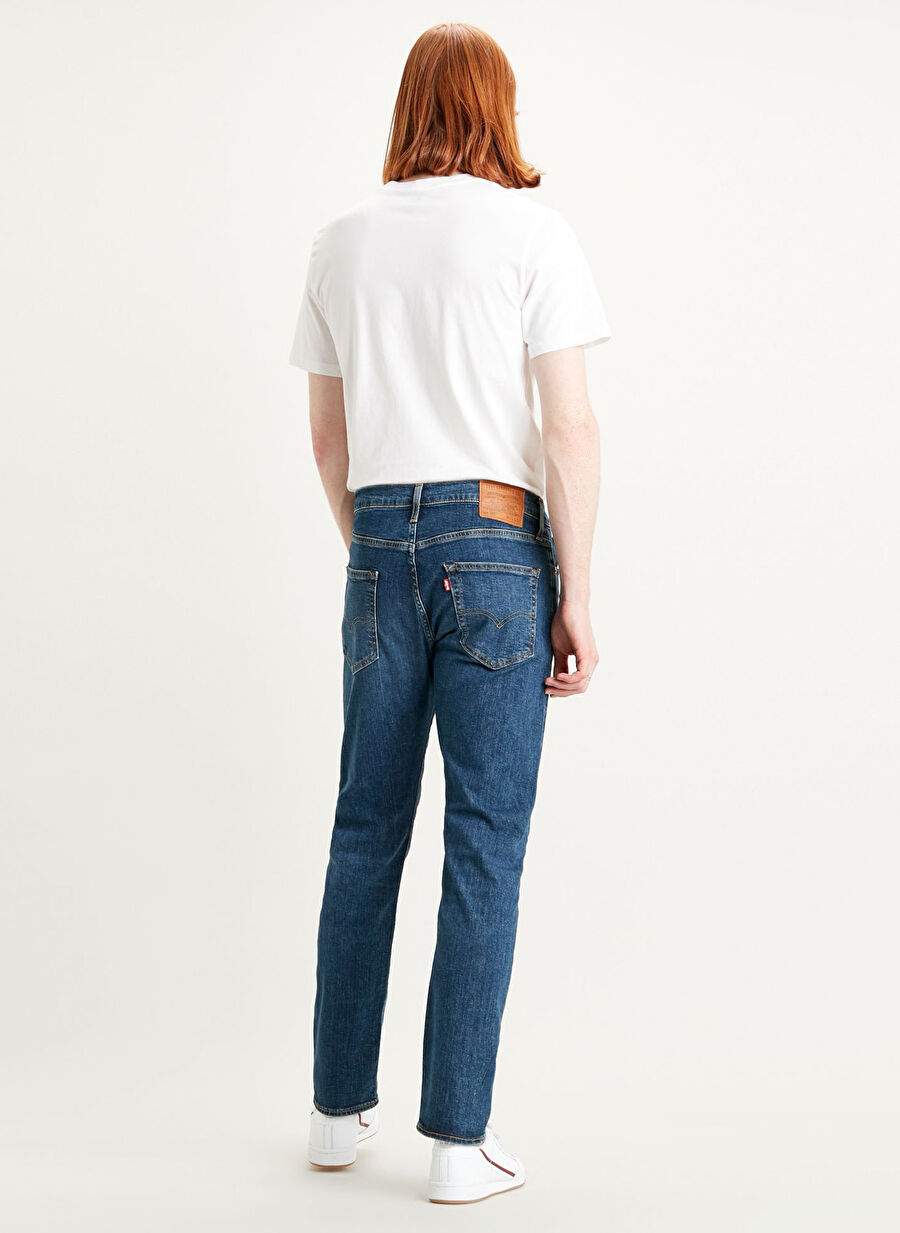 Levis 502 Taper Wagyu Moss Lcl Indigo Men's Narrow Collar Tapered Denim Pants 29507-0933 — صورة المنتج 4 من 4