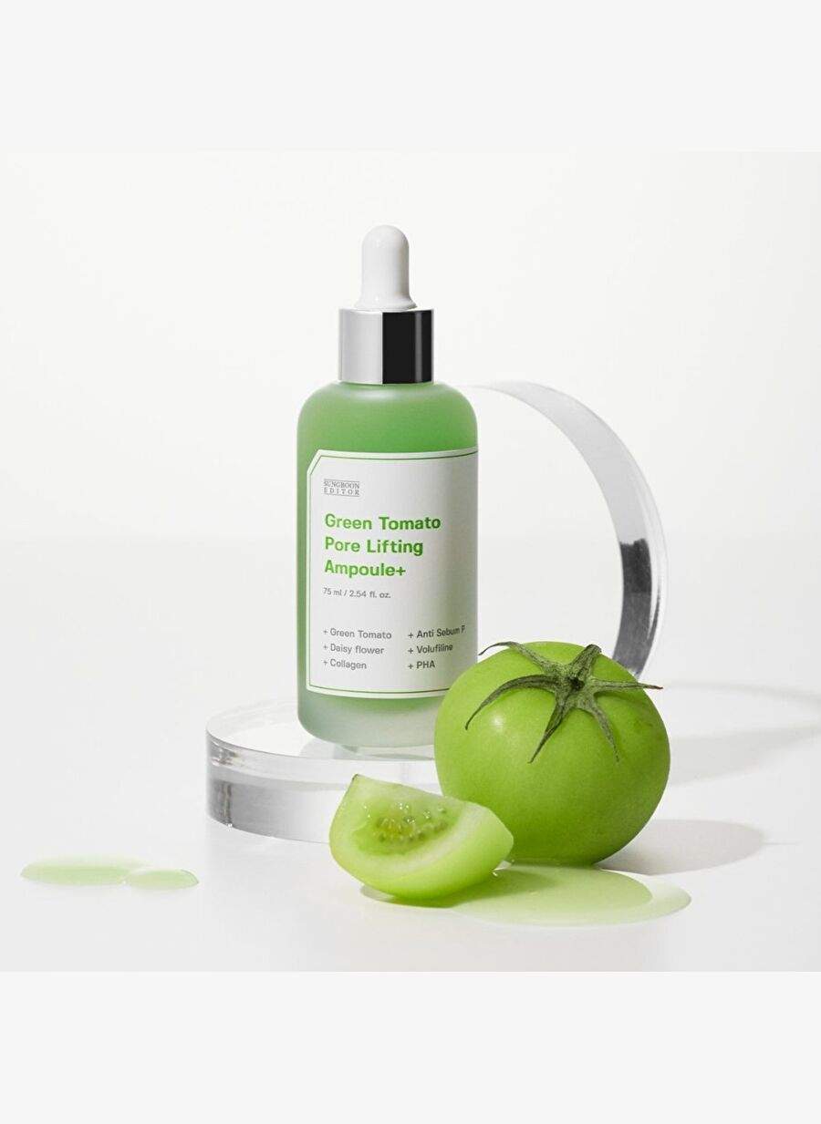 Sungboon Green Tomato Gözenek Sıkılaştırıcı ve Cilt Toparlayıcı Etkili Çok Yönlü Serum 75ml — Product image 3 of 7