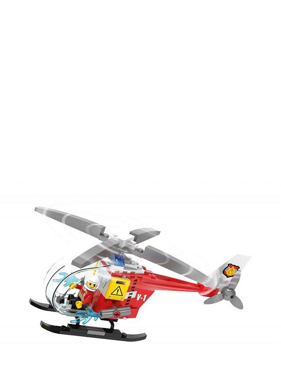 MyFireBrigade İtfaiye Helikopter Pisti 129 Parça 6+ Yaş Yapı Oyuncağı KB0812 — Product image 3 of 4