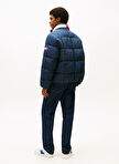 Tommy Jeans Lacivert Erkek Dik Relaxed Mont Dm0dm22041c1g Tjm Dna Collar Puffr — صورة المنتج 19 من 20