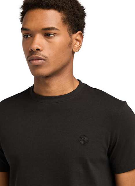 TIMBERLAND Black Dunstan Rider Short Sleeve Tee Men's T-Shirt Tb0A2Bprx651