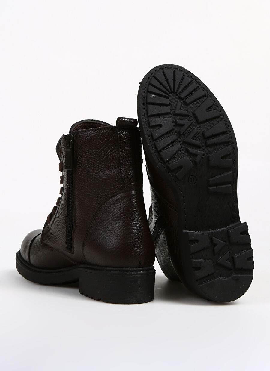 Bulldozer Brown Women Leather Boots BUL-240507 — Product image 4 of 5