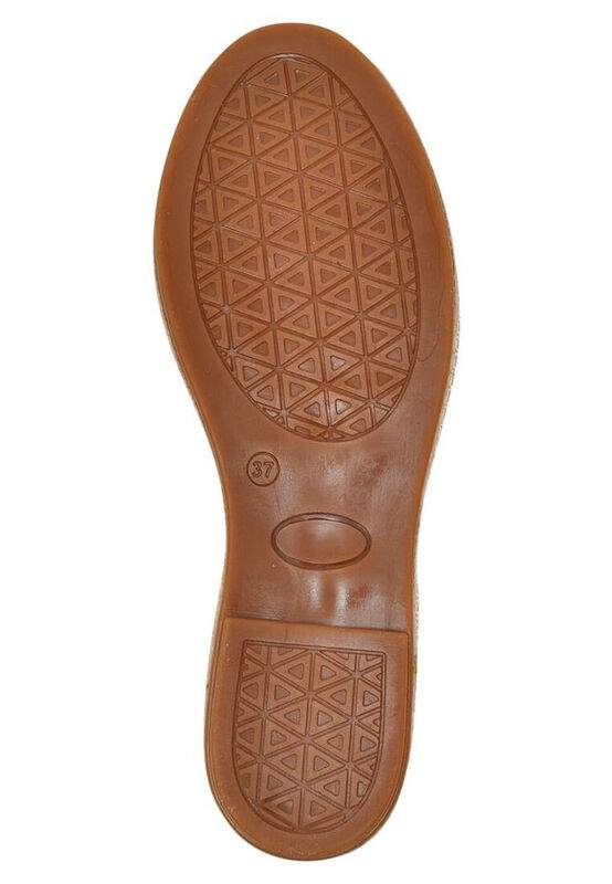Women Vegan Leather Orange Lace Up Sandals - Welcome to the Tribe Design — Product image 7 of 7