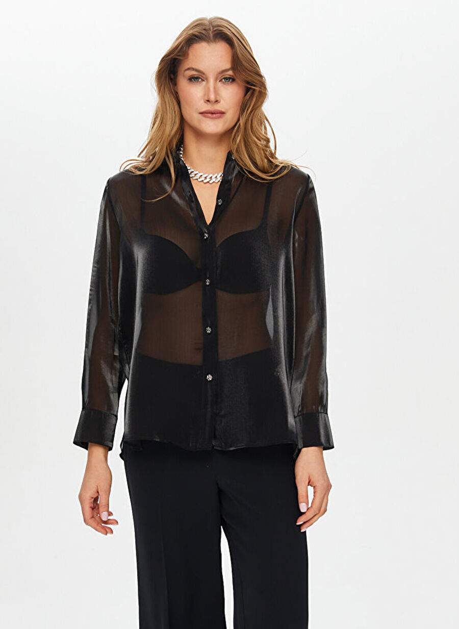 Faik Sonmez Siyah Kadn Tunik Us26tnk001 — Product image 3 of 6