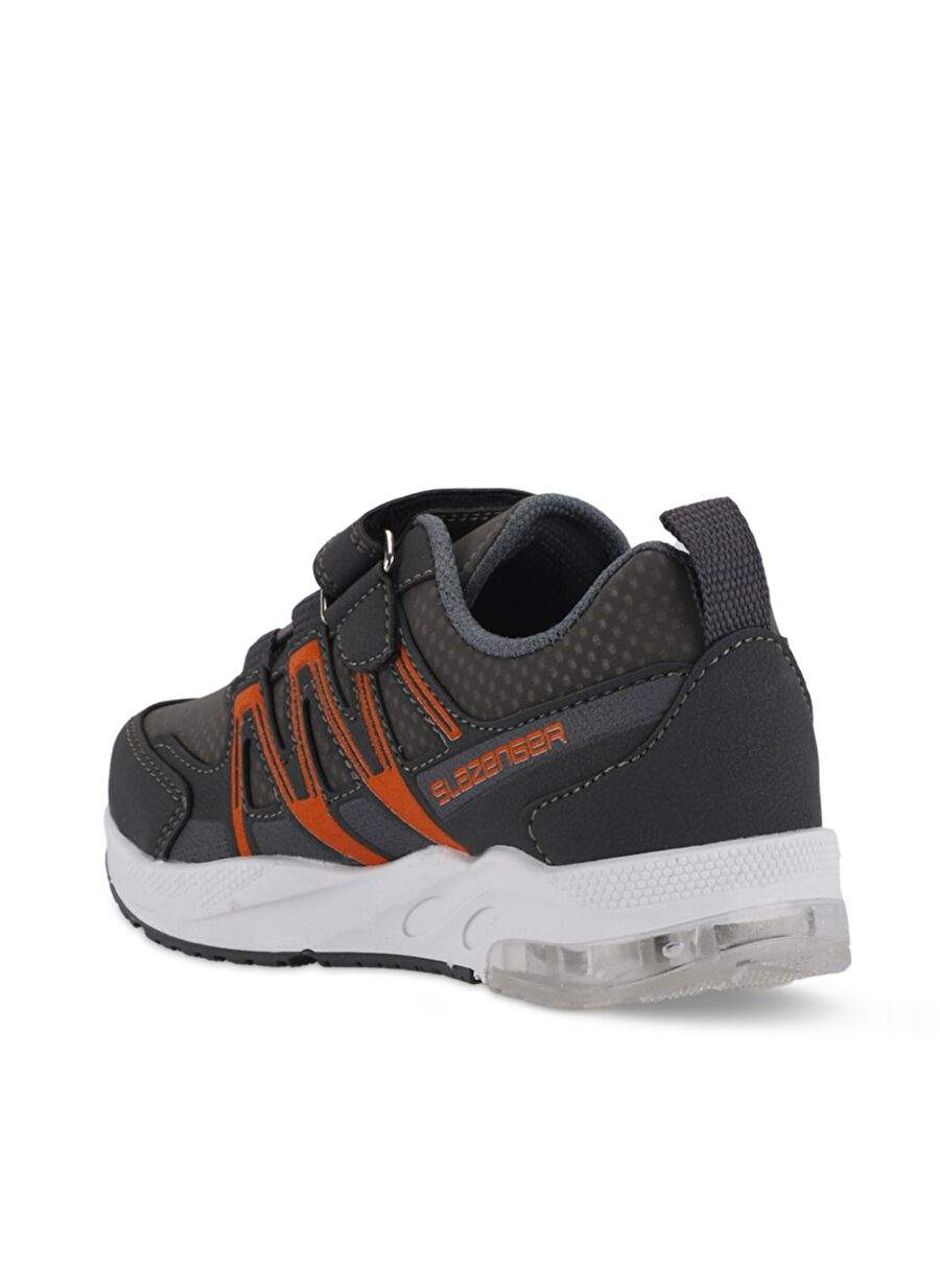 Slazenger Elips Unisex Cocuk Sneaker Ayakkab Koyu Gri — Product image 3 of 7