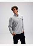 Ellesse EM580-GI ذكر نصف زيبر رمادي عرق — صورة المنتج 25 من 25
