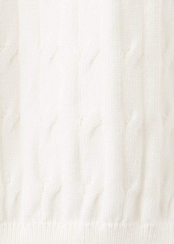 100% cotton braided knitted polo shirt — Product image 13 of 29
