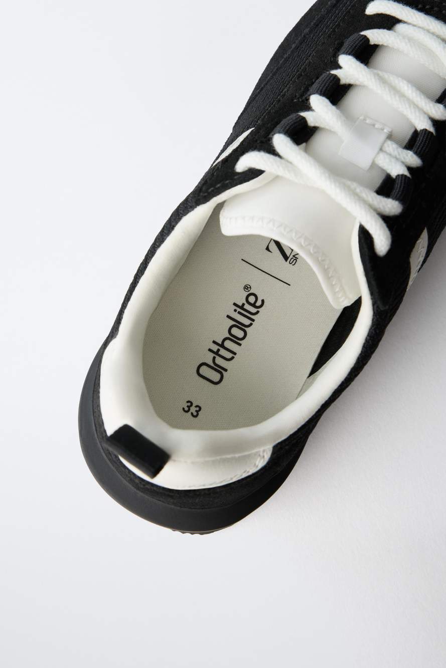 SPLIT SUEDE TRAINERS — Product image 7 of 8
