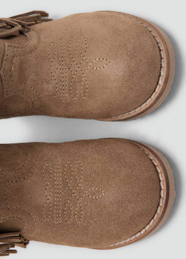 Fringed leather boots — Product image 4 of 4