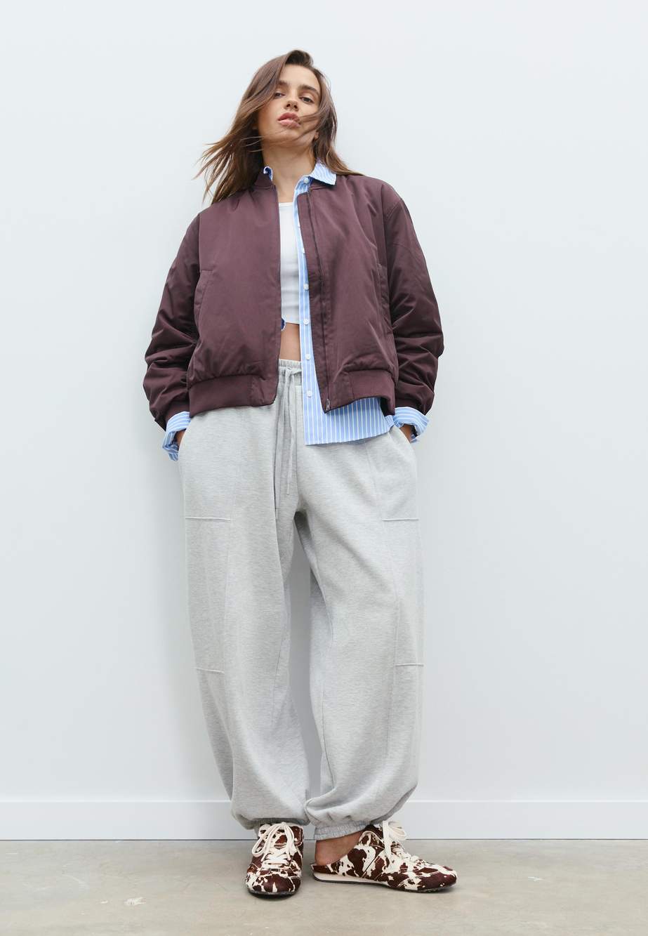 Plush balloon jogger trousers — صورة المنتج 45 من 140