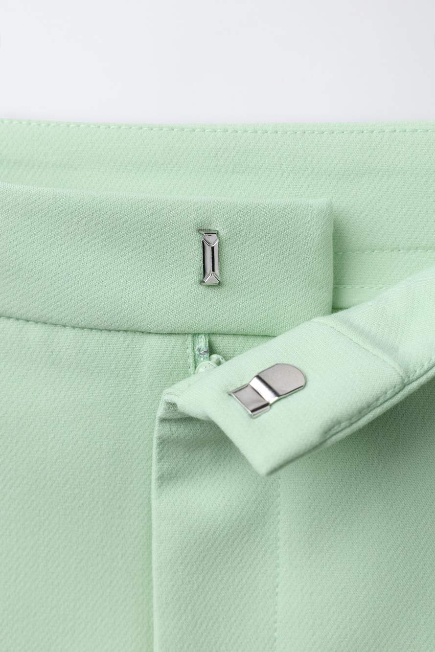 FLARE TROUSERS WITH SEAM DETAIL — Product image 3 of 4