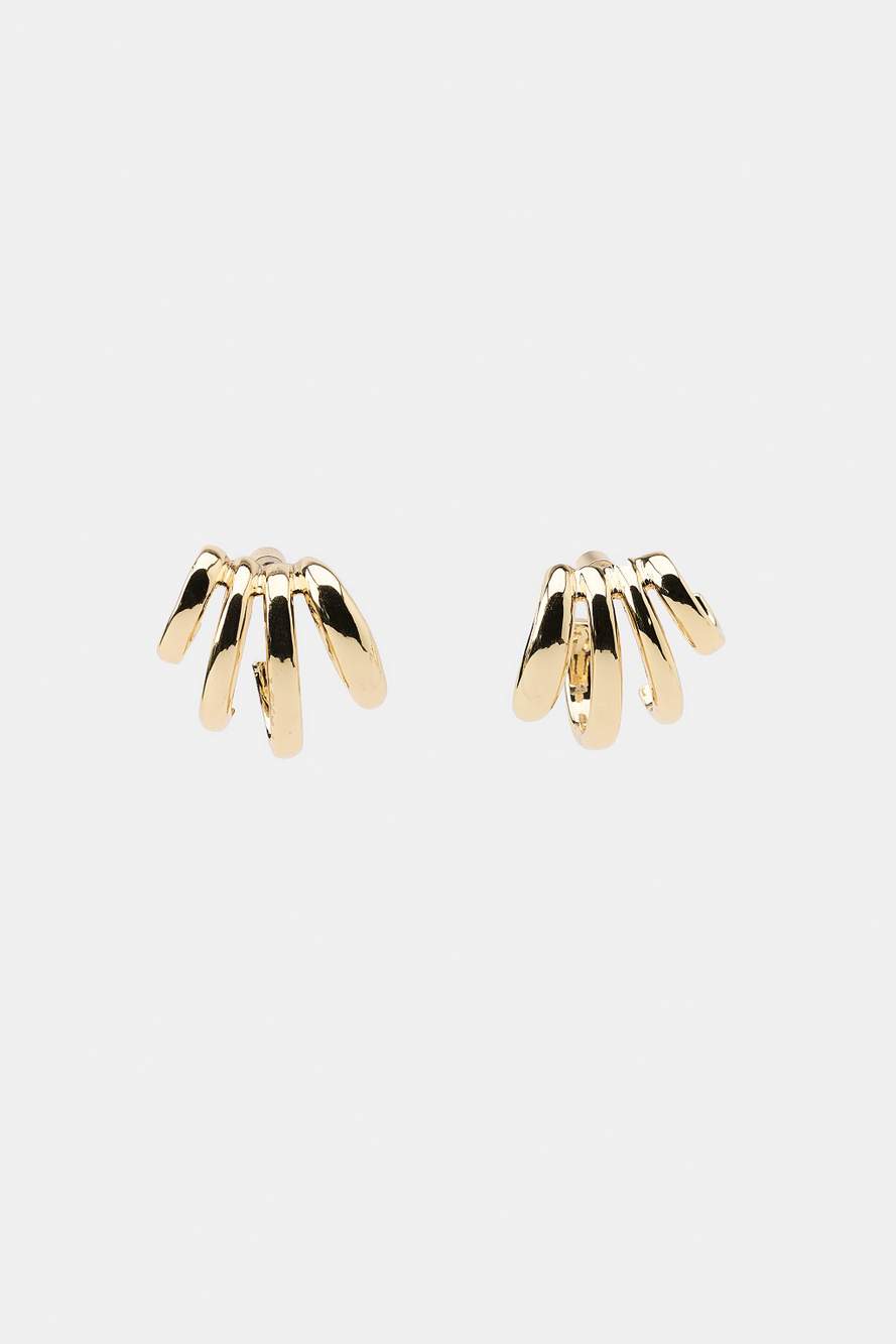 METAL HOOP EARRINGS — Product image 3 of 4