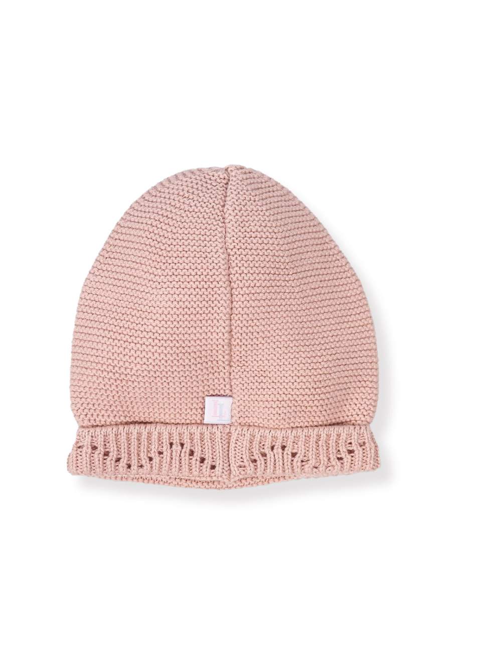Violet Rose Pink Organik Pamuk Triko Bebek Battaniye ve Şapka 2'li Set — صورة المنتج 3 من 4