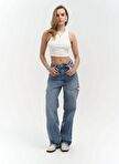 Fleur Fitli Weightlifting Collar White Crop — Product image 25 of 35