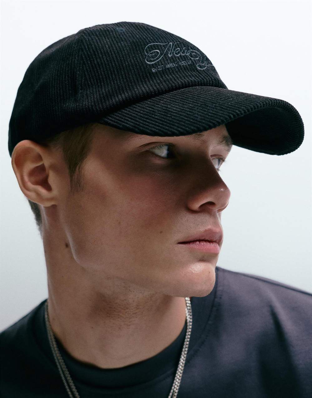 Black corduroy cap — Product image 6 of 8