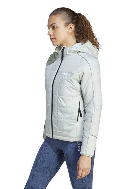 adidas Gümüş Kadın Kapüşon Yaka Terrex Mont IB1075 W MULTI INS HDJ     WON