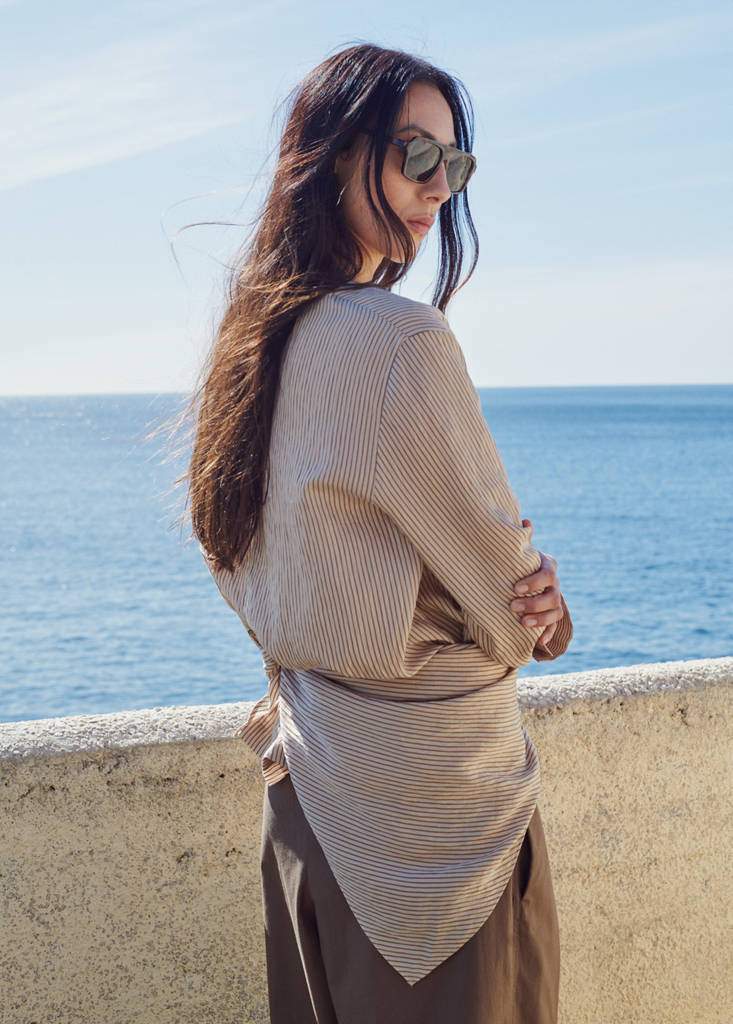 Knot stripped blouse — Product image 7 of 7