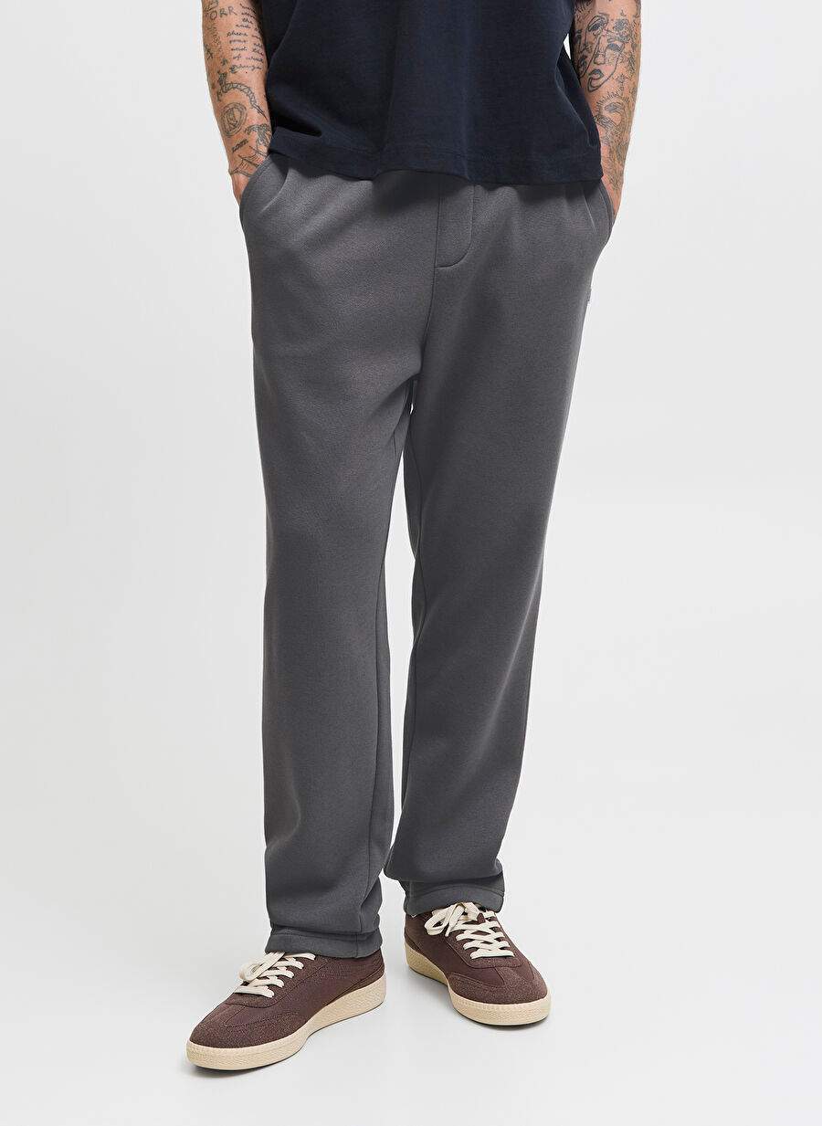 Gri Erkek Sweatpant 12279134 Jpstkane Bradley Uncuffed — Product image 4 of 5