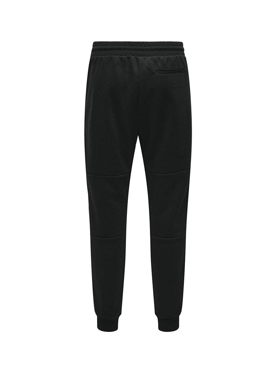 Only Sons Siyah Erkek Baskl Esofman Alt Onsliam Reg Pants Tracksuit Noos — صورة المنتج 6 من 6