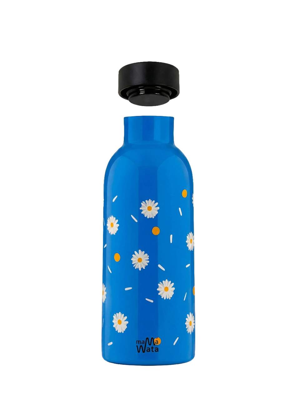 Daisy Dark Blue Steel Thermos 470 ml — صورة المنتج 3 من 6