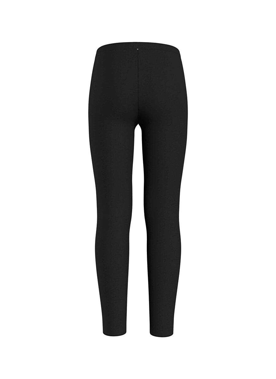 Calvin Klein Siyah Kız Çocuk Skinny  Uzun Düz Tayt IG0IG02137BEH — Product image 4 of 6