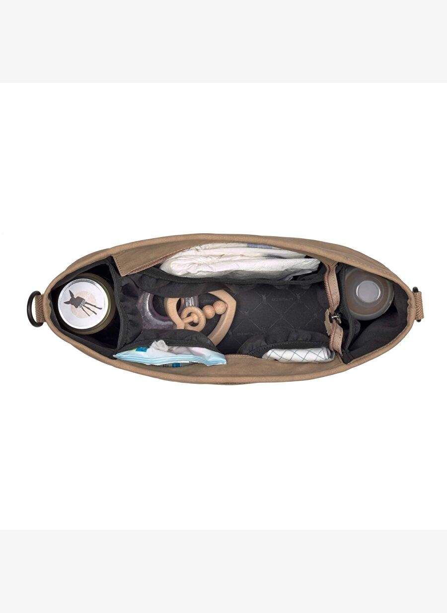Lassig Buggy Baby Car Organizer Bag Camel — صورة المنتج 4 من 6