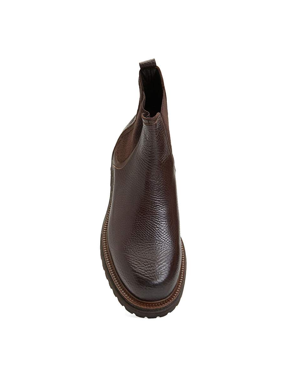Divarese Brown Men's Leather Boots Hldt1 5fw — Product image 4 of 6