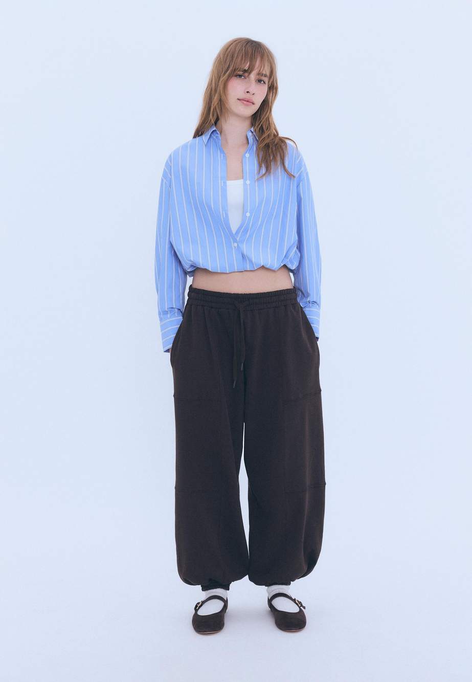 Plush balloon jogger trousers — صورة المنتج 79 من 140