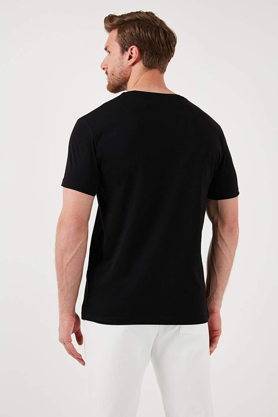 Buratti Pamuklu Slim Fit Bisiklet Yaka T Shirt Erkek 646R8010 — Product image 6 of 6