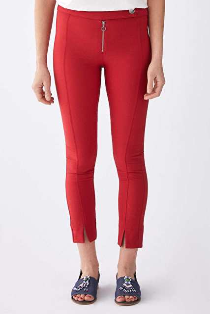 Leg Detailed Trousers Tile K1912067_016