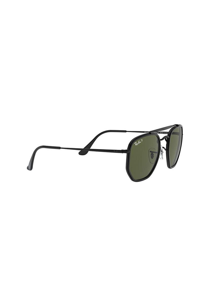 Ray-Ban RB3648M Geometrik Siyah Unisex Polarize Güneş Gözlüğü — Product image 11 of 12