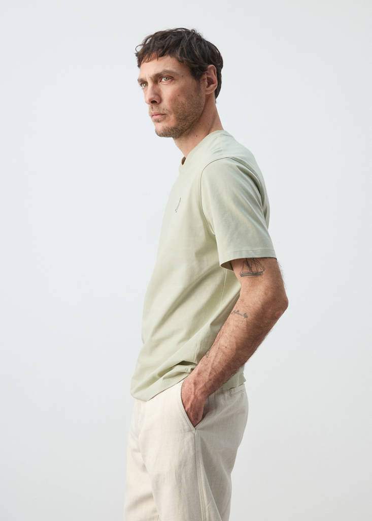 100% cotton t-shirt with embroidered detail — Product image 6 of 8