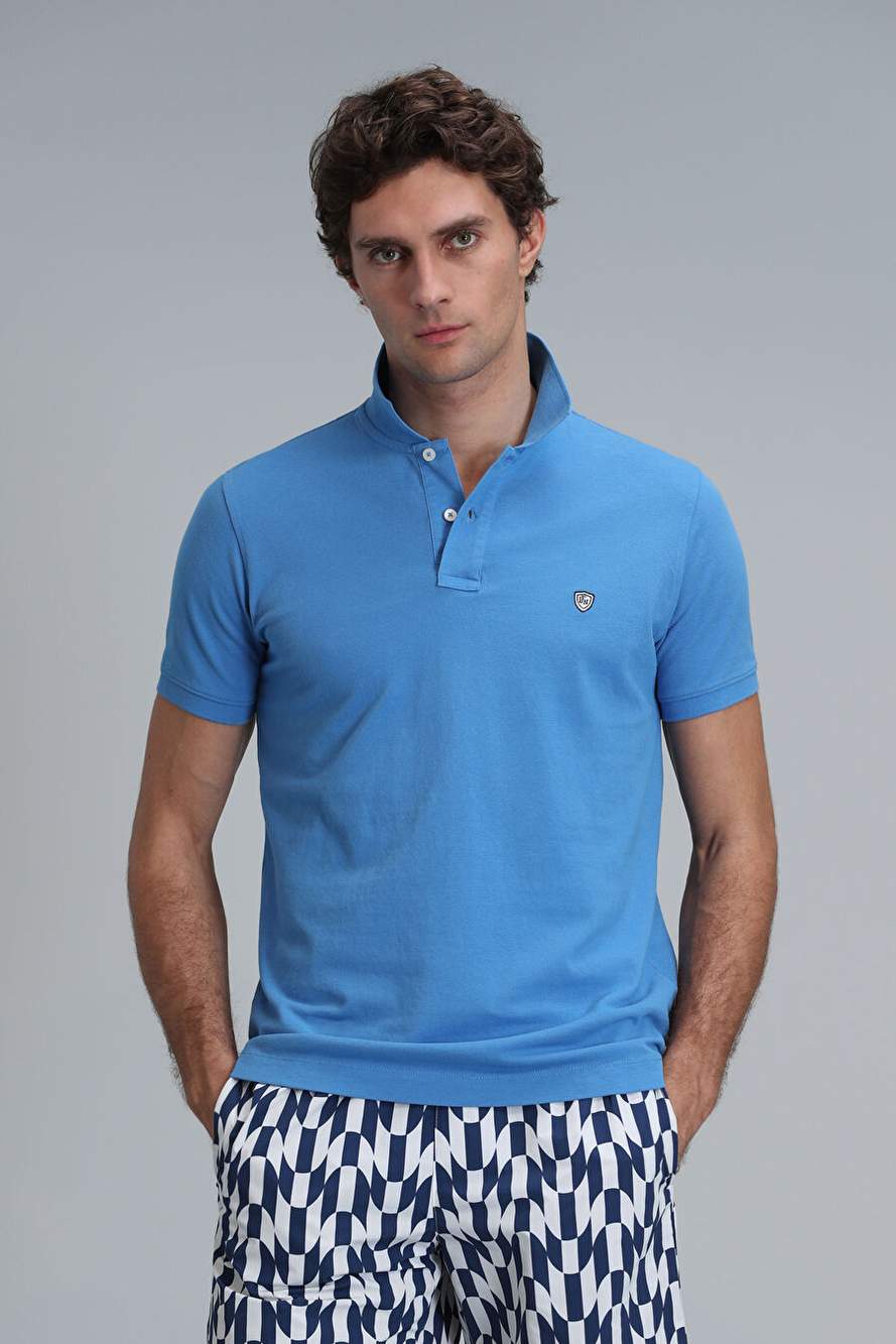 Laon Smart Erkek Polo Tişört Mavi — Product image 3 of 6