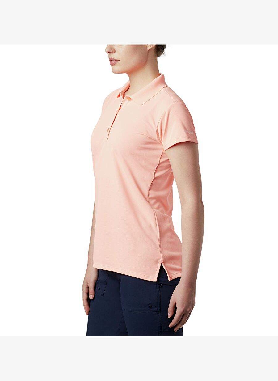 Columbia FL6087 INNISFREE SS POLO Pembe Kadın Normal Kalıp Polo T-Shirt — Product image 5 of 5