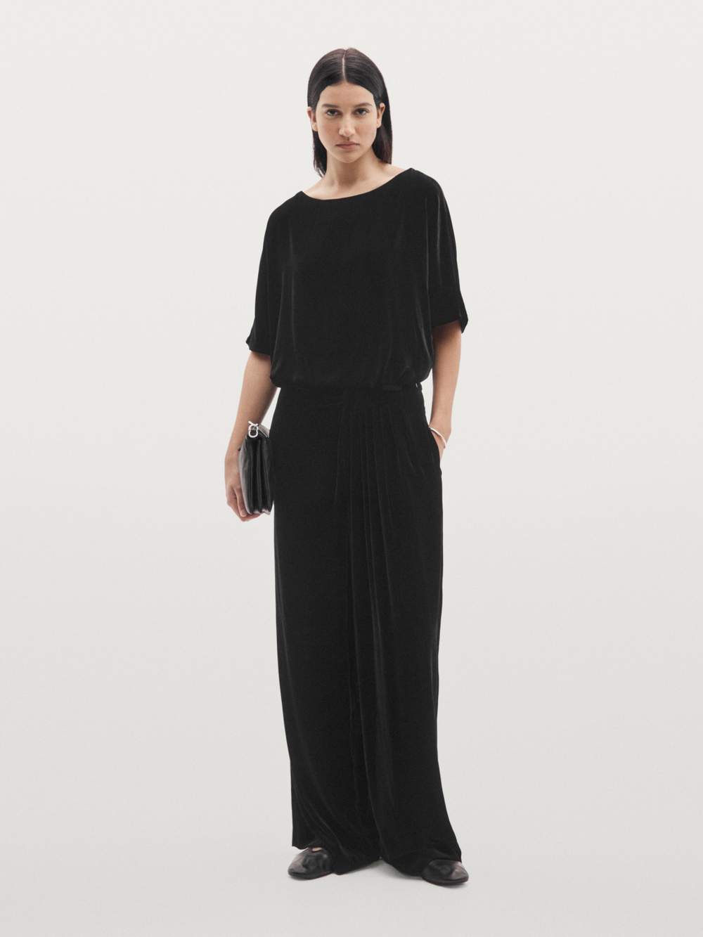 Velvet batwing sleeve top — Product image 6 of 11