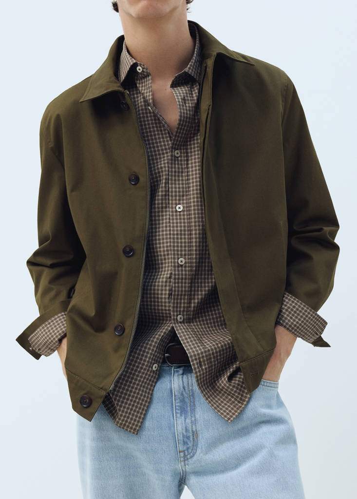 Water-repellent jacket with hidden zip — Product image 8 of 10